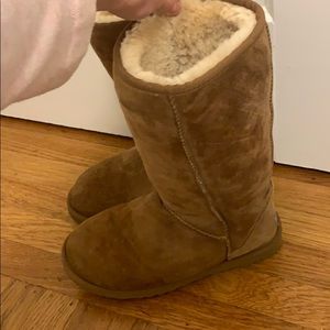 Tall Chestnut UGG boots